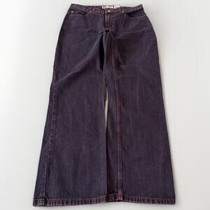 Y2k 2000s Beyond Baggy Dojo Jeans Womens 10 32x29 Baggy Wide Bell Bootcut Flare